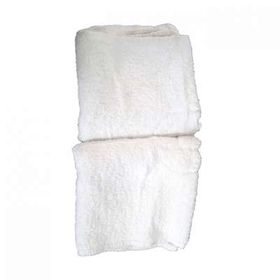 Hot sale used white face towel rags factory wholesale price