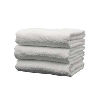 100% cotton factory sale white bath towel