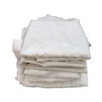 Factory price white used bed sheet normal size 10 kg cotton rags